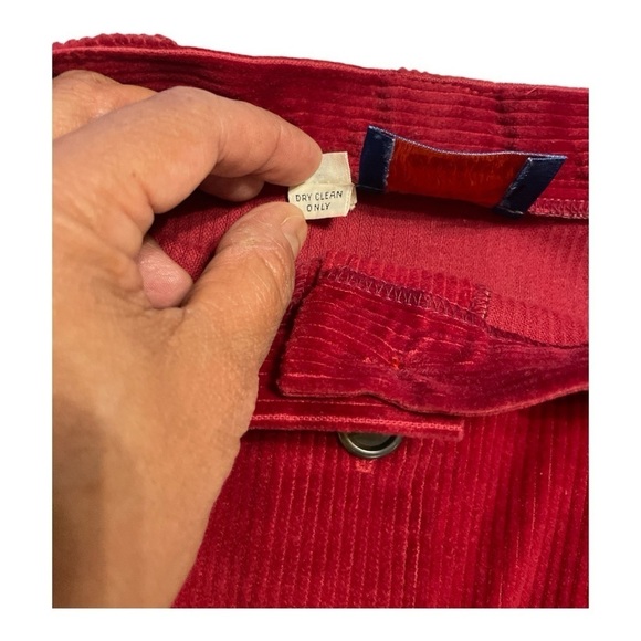 Regatta Sport 70s/ 80s Corduroy Red skirt suite size 6.  
~ - Picture 7 of 14